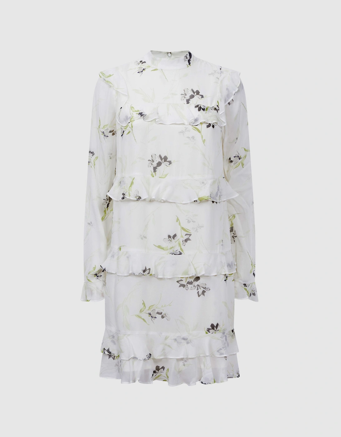 Florere Floral Tiered Mini Dress, 2 of 1