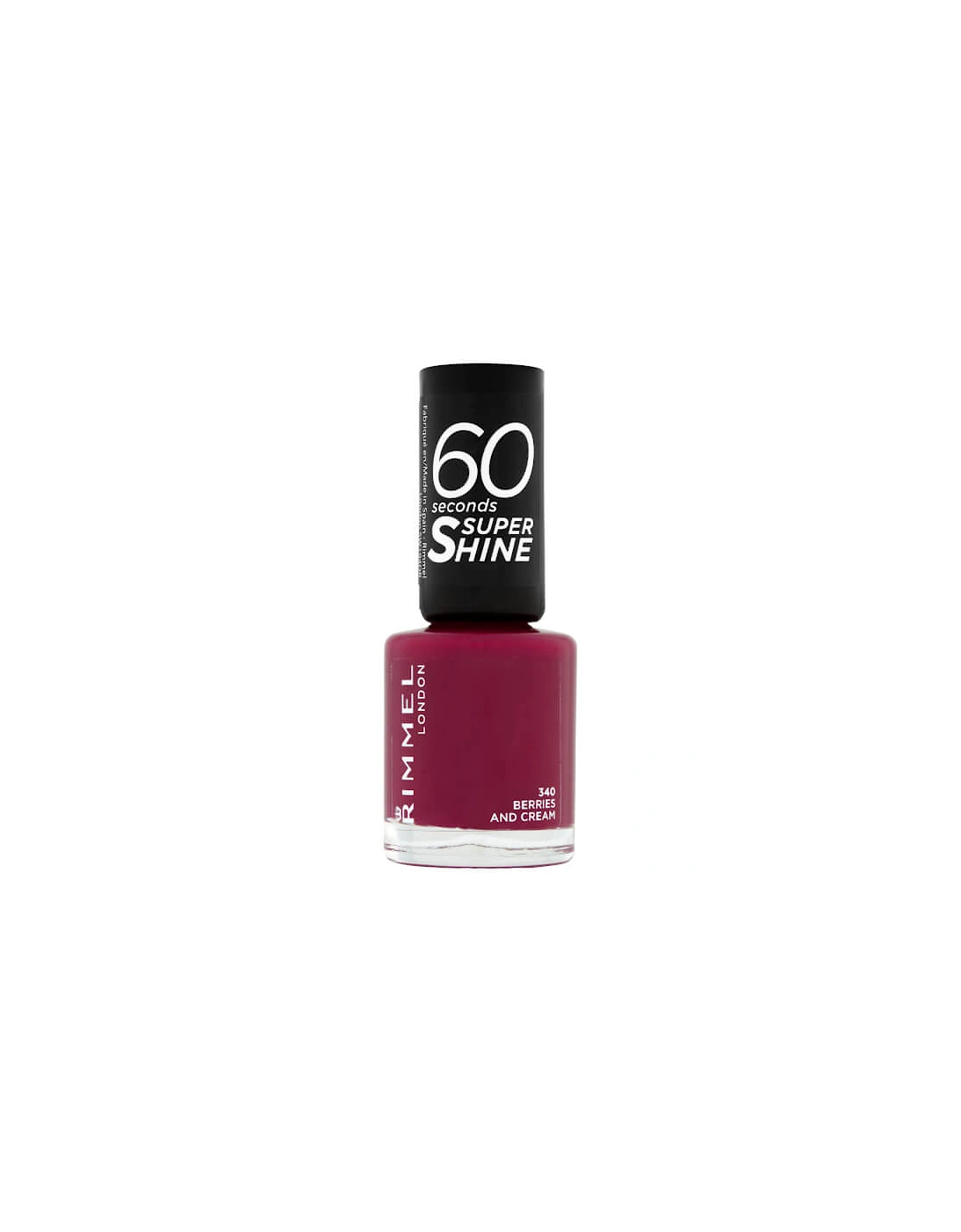 60 Seconds Super Shine Nail Polish - Berries and Cream, 2 of 1