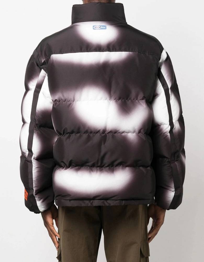 X Ray Blur Down Jacket Black