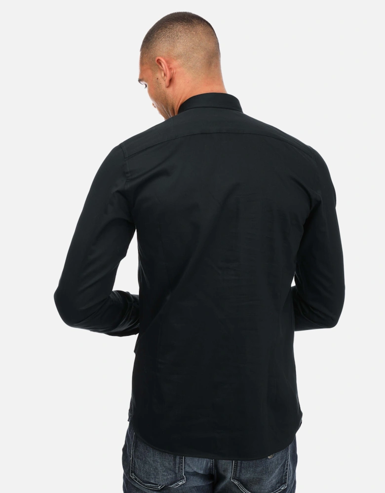 Mens Bellow Long Sleeve Stretch Smart Shirt