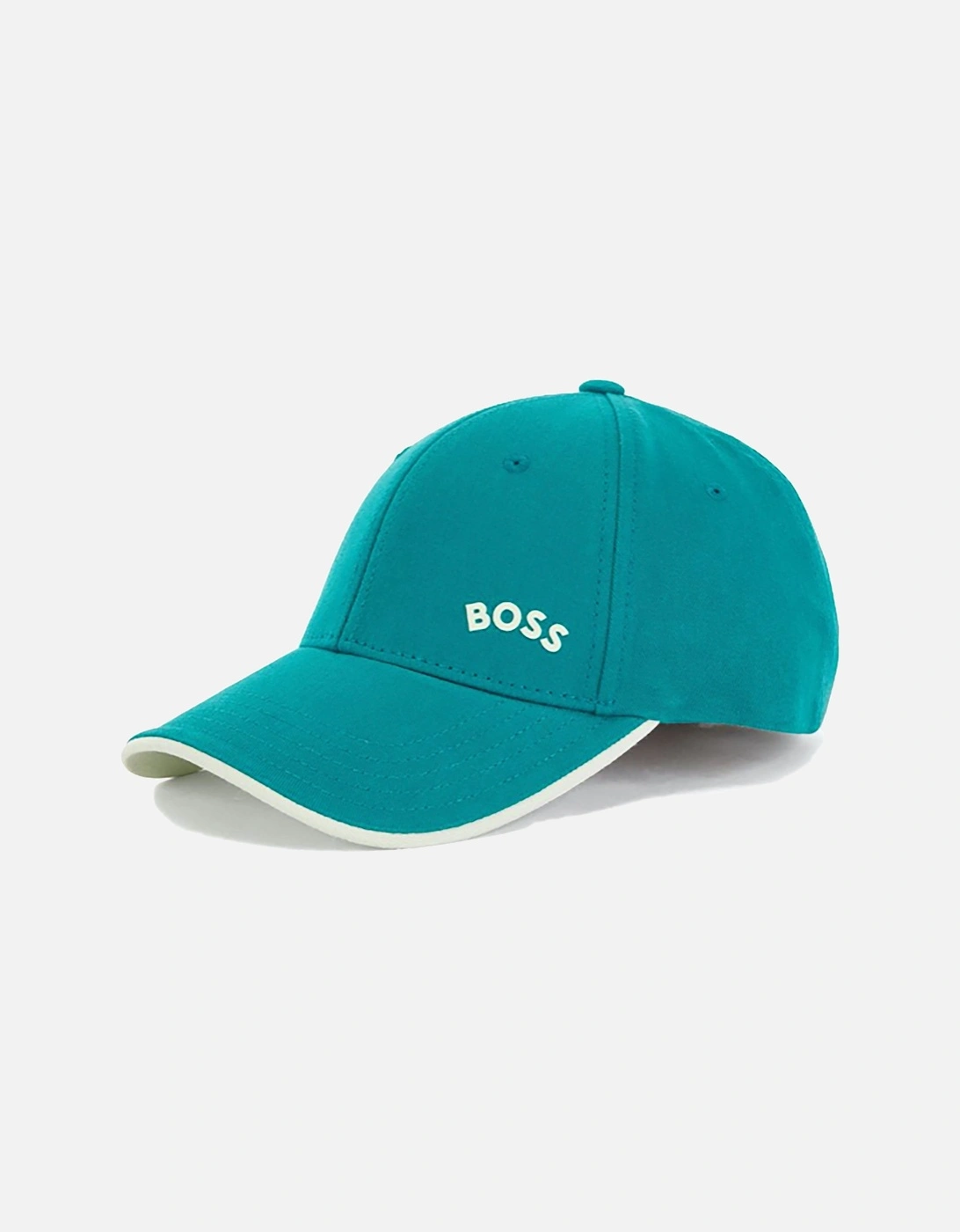 Bold Curved Logo Cap Green, 3 of 2