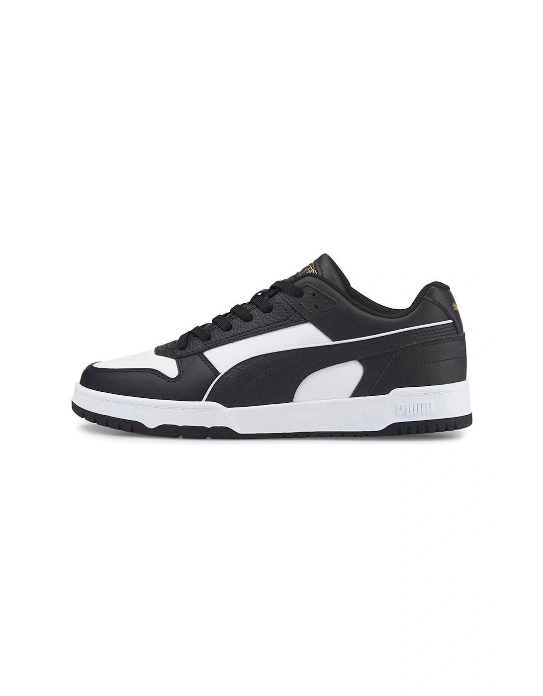 Womens Rebound Game Low Trainers - White/Black, 7 of 6