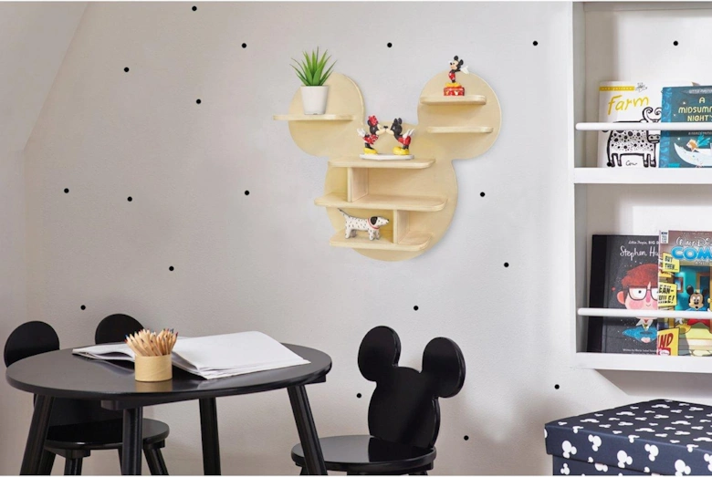 Mickey Mouse Shelf - Natural