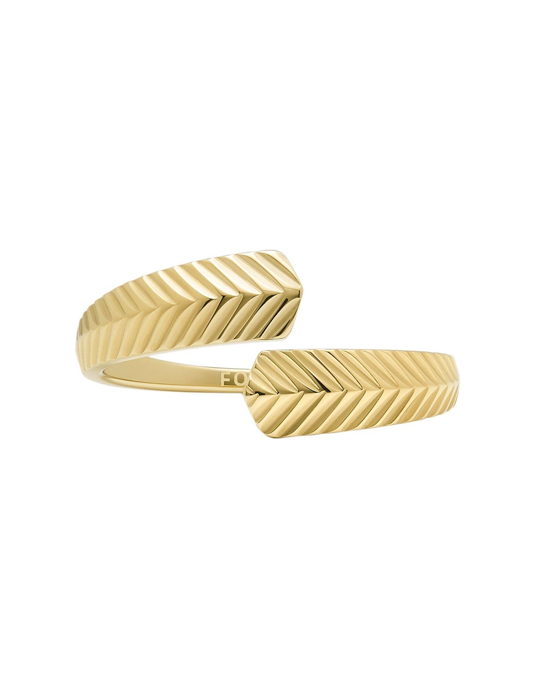 Harlow Gold Tone Stainless Steel Ring, 7 of 6