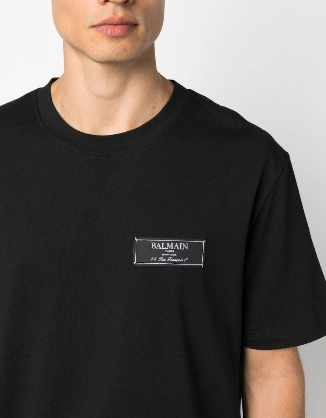 Pierre Label T-shirt Black