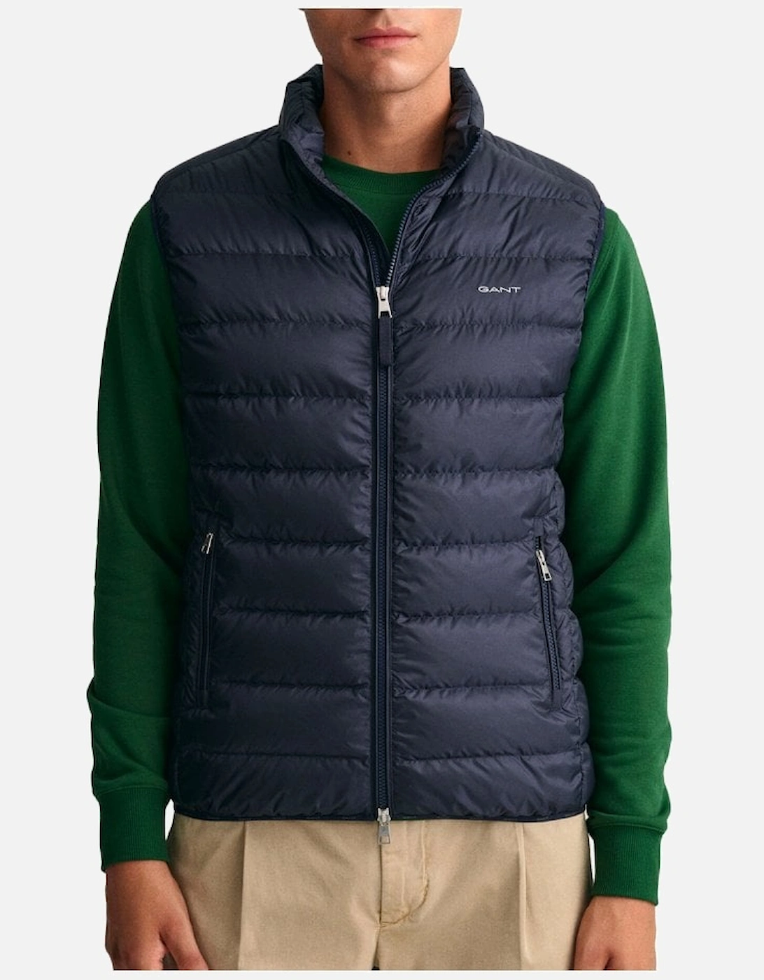 Light Down Gilet Evening Blue, 5 of 4