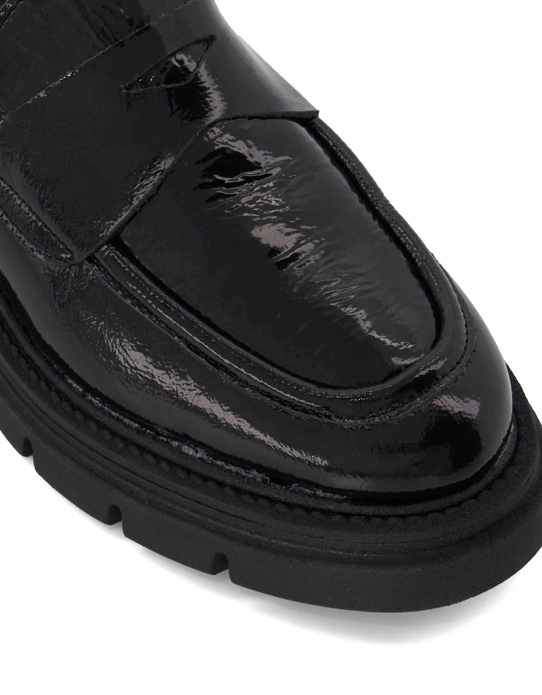 Ladies Gracelyne - Chunky Penny-Trim Loafers