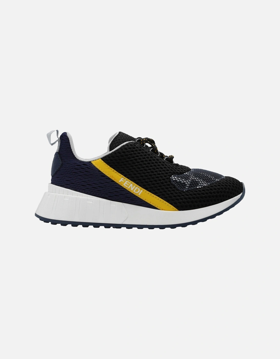 Boys Sneakers Logo Navy Blue, 4 of 3