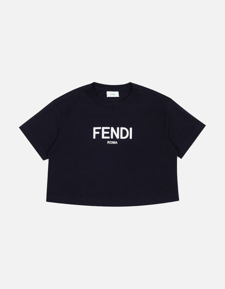 Girls Logo T-Shirt Black