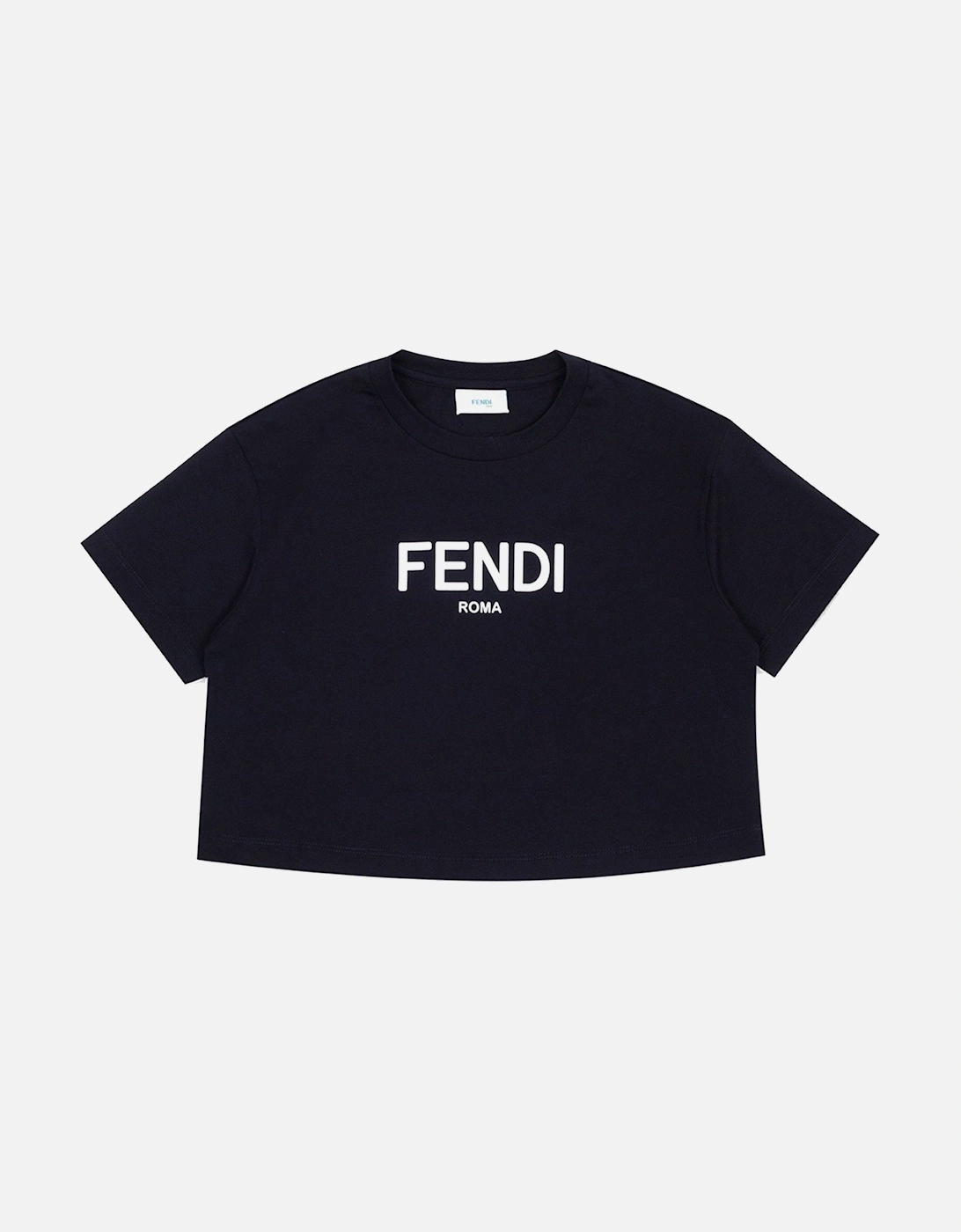 Girls Logo T-Shirt Black, 4 of 3