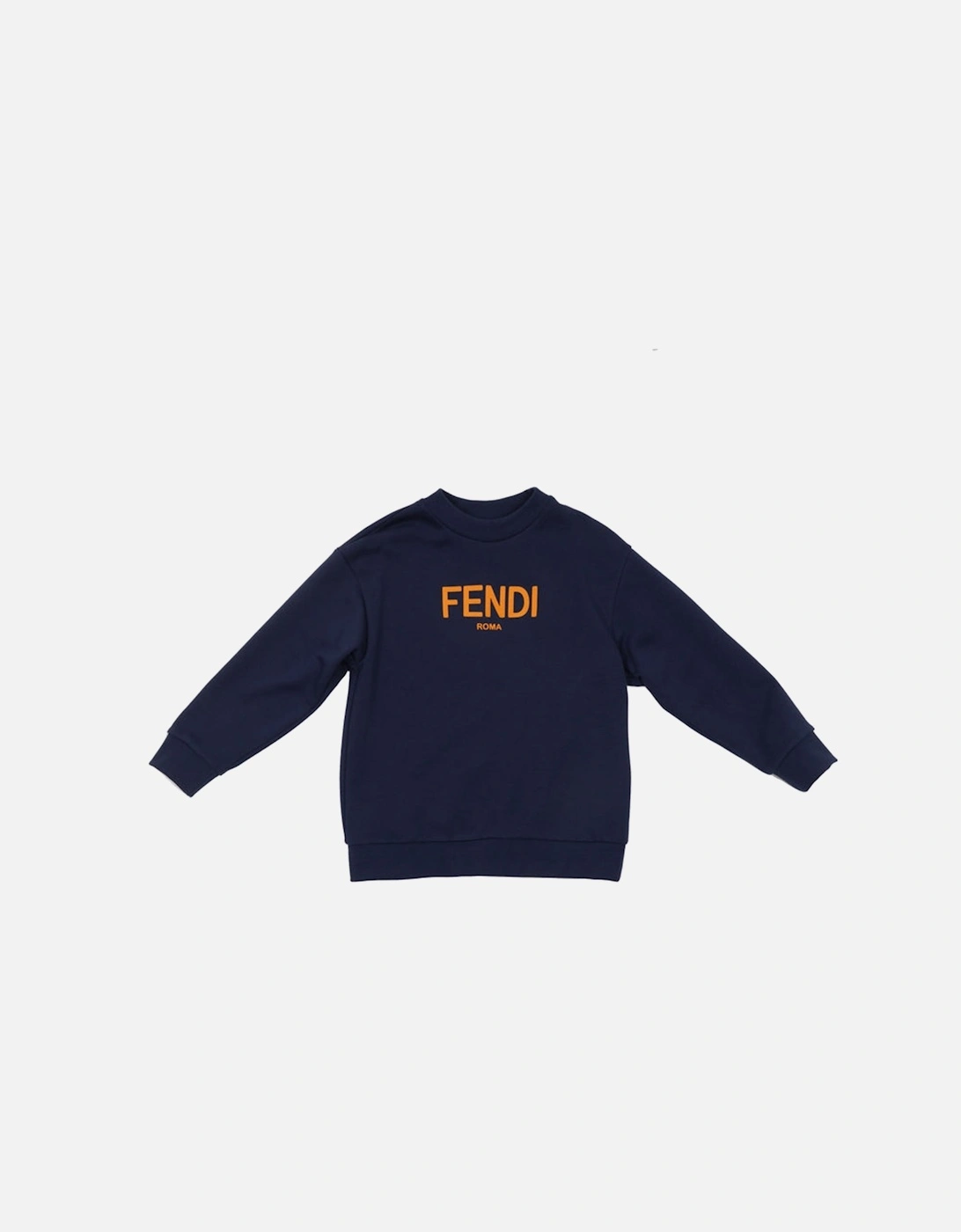 Boys Logo Sweatshirt Navy, 3 of 2