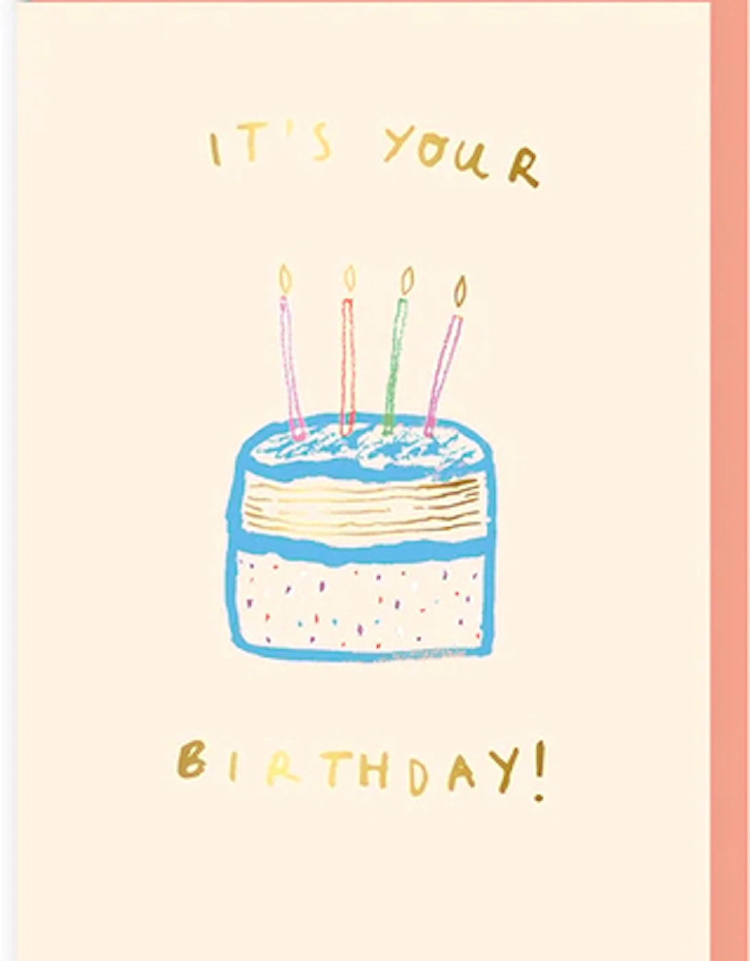 It's Your Birthday Cake Greeting Card, 2 of 1