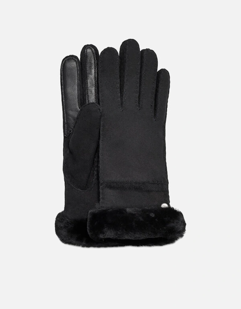 Women's Seamed Tech Glove - Black