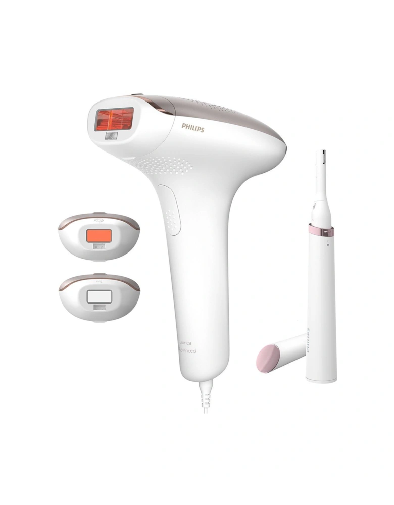 Lumea IPL 7000 Series, corded with 3 attachments for Body, Face and Bikini with pen trimmer - BRI923/00
