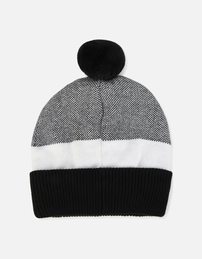 Boys Black Knitted Hat