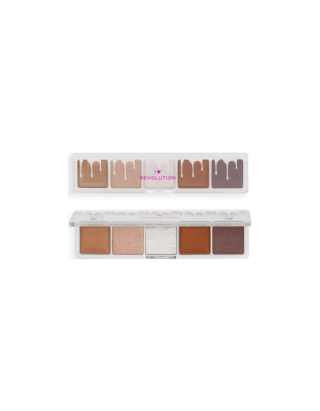 I Heart Mini Chocolate Eyeshadow Palette White Vanilla Cream, 2 of 1