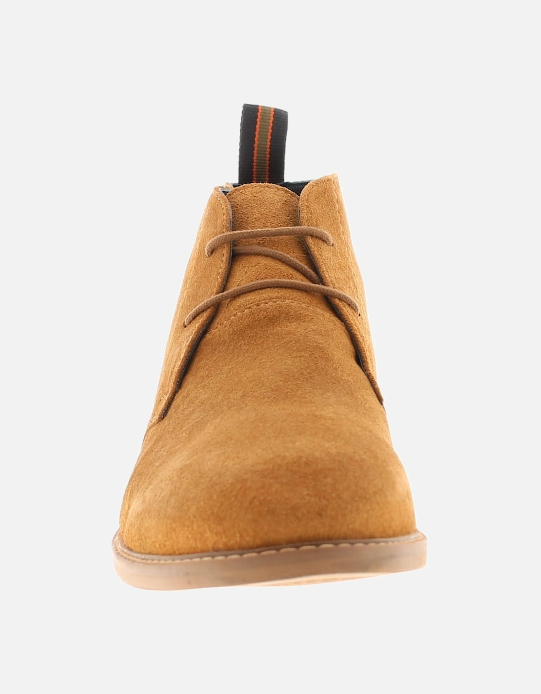 Mens Desert Boots Chukka Henry Suede Leather Memory Foam tan UK Size