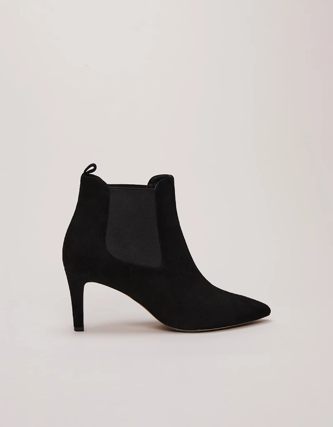 Black Suede Ankle Boots, 2 of 1