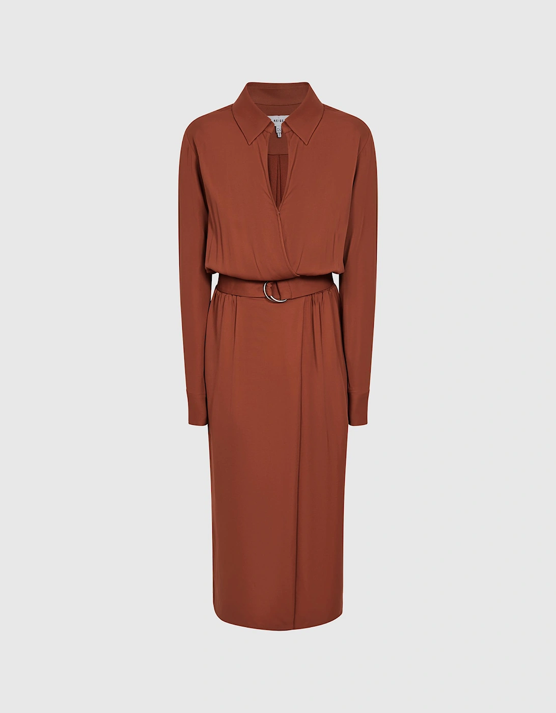 Belted Midi Dress, 2 of 1