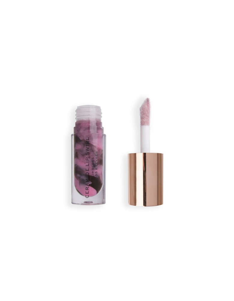 Makeup Ceramide Swirl Lip Gloss Cherry Mauve