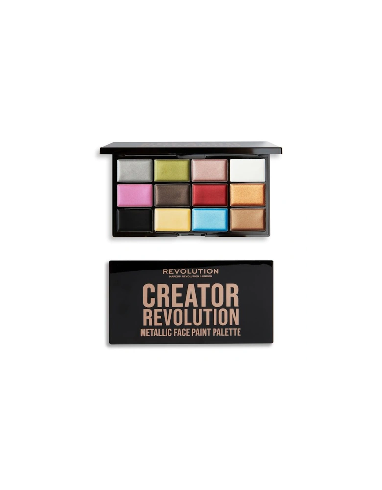 Creator SFX Metallic Face Paint Palette