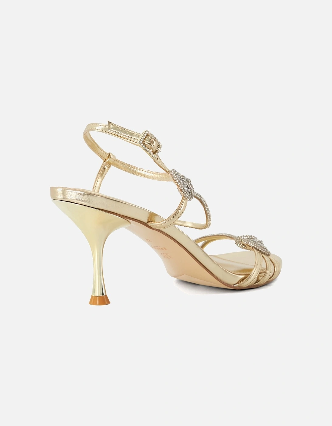 Ladies Maritz - Diamante-Knot Heeled Sandals