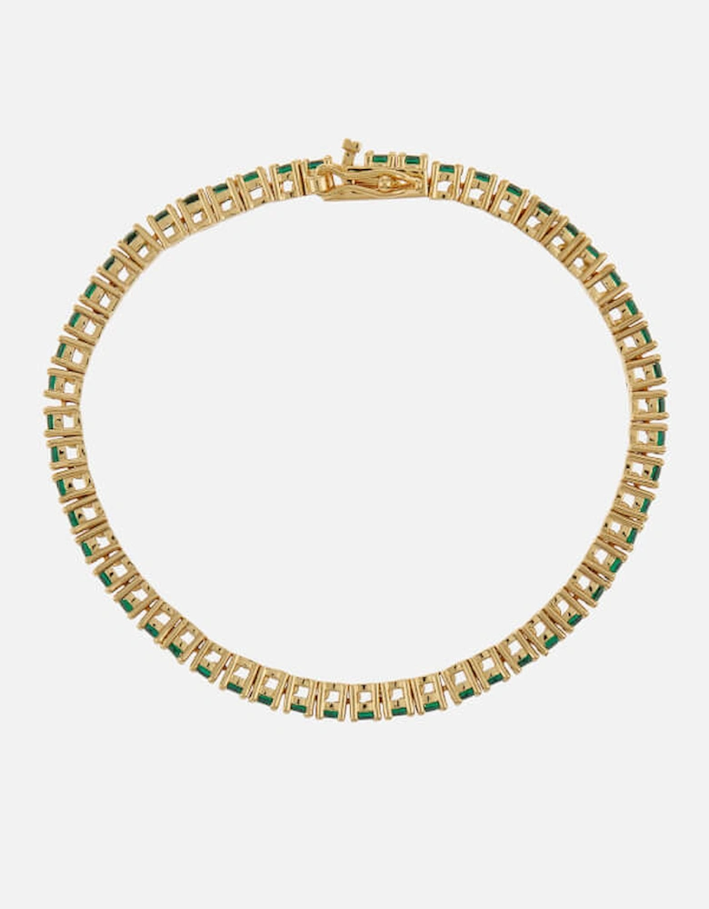 Serena Gold-Plated Cubic Zirconia Bracelet