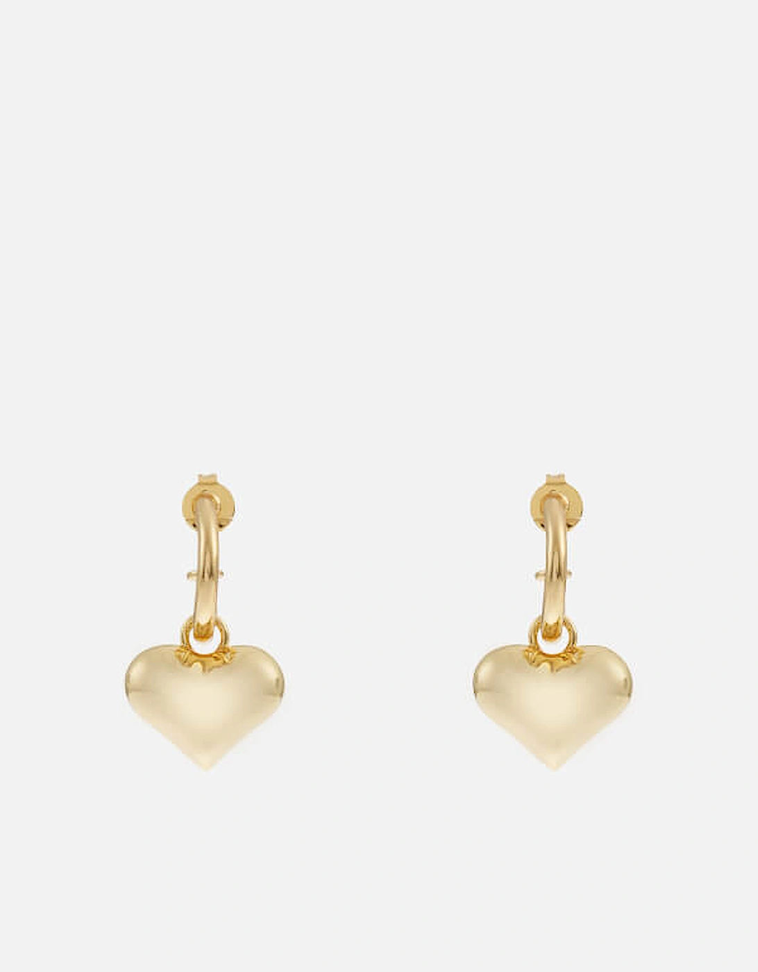Golden Hearts Gold-Plated Earrings, 2 of 1
