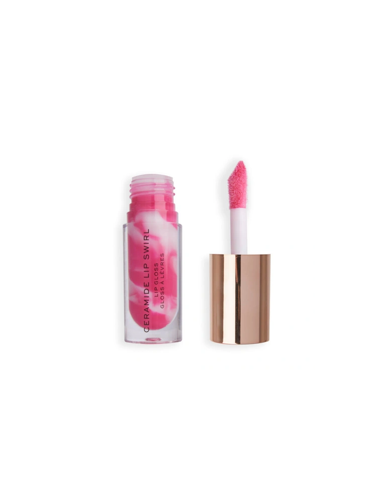 Makeup Ceramide Swirl Lip Gloss Berry Pink
