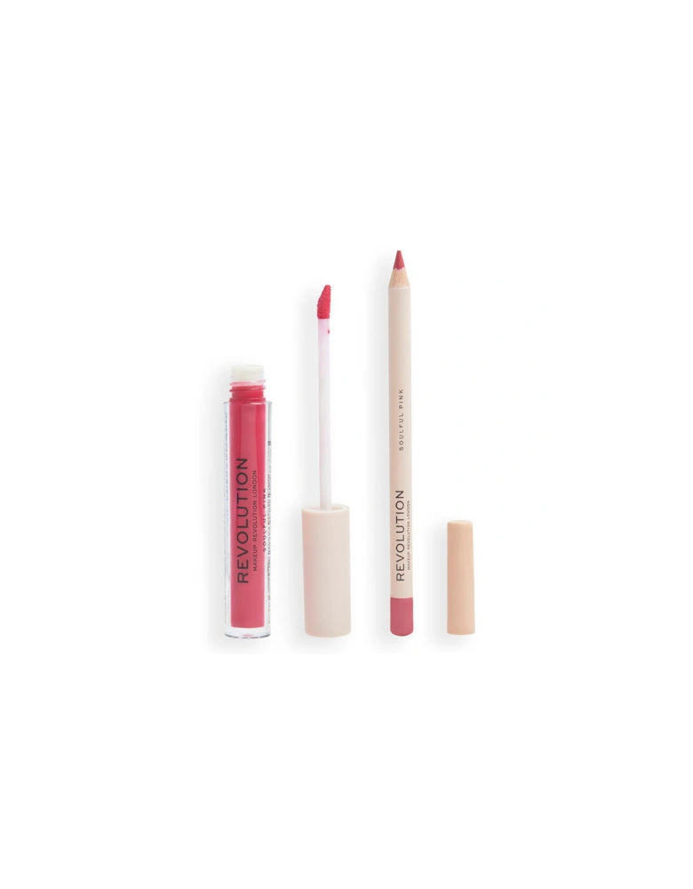 Makeup Lip Contour Kit Soulful Pink
