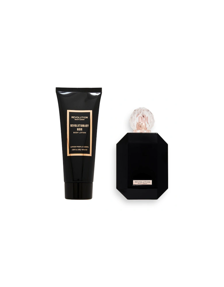 Makeup Revolutionary Noir Eau De Toilette & Body Lotion Gift Set