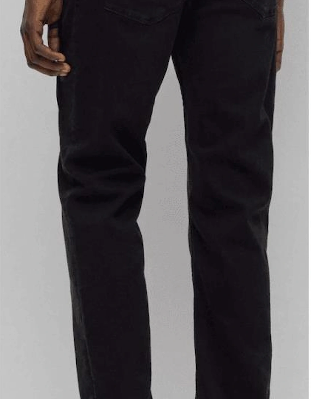 Taber-200 Tapered Fit Charcoal Grey Jeans