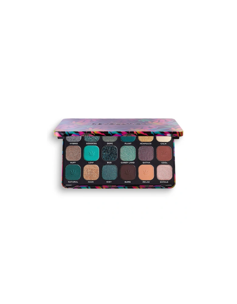 Makeup Forever Flawless Chilled with cannabis sativa Eyeshadow Palette