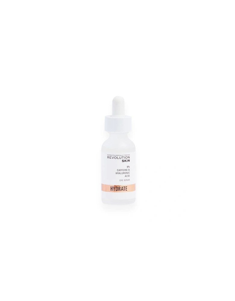 Skincare 5% Caffeine and Hyaluronic Acid Revitalising Under Eye Serum