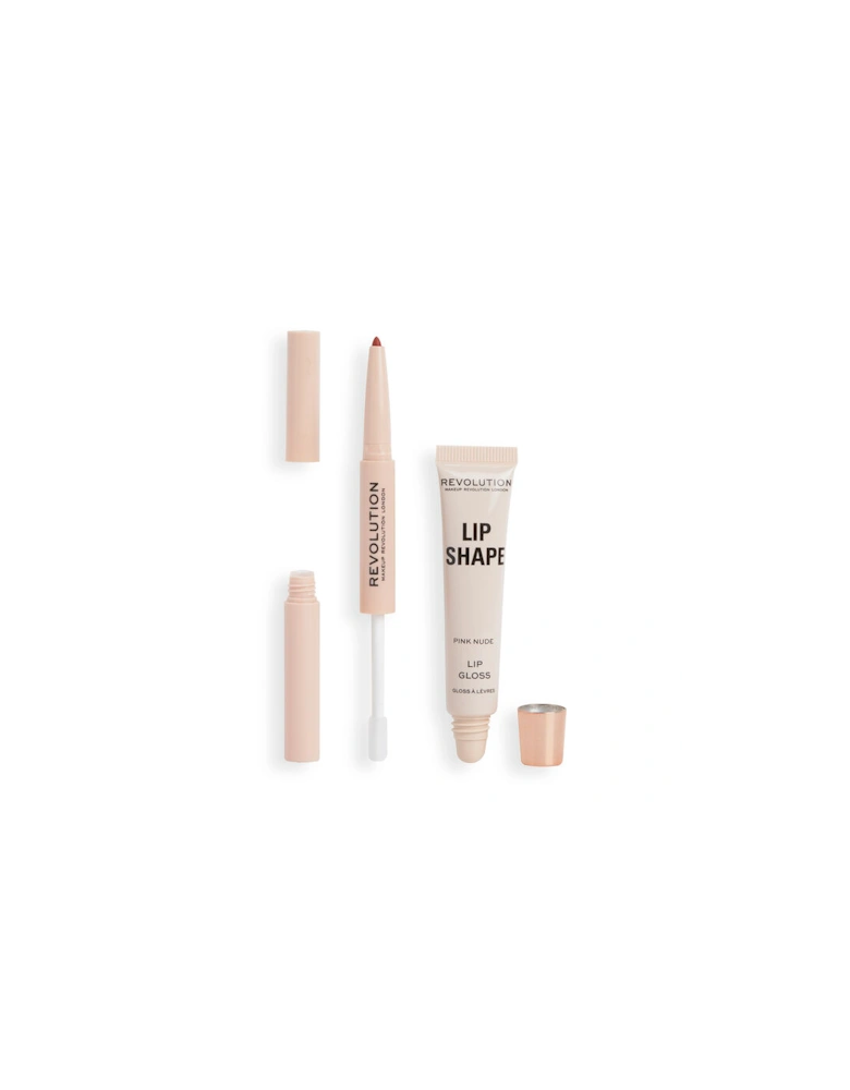 Makeup Lip Shape Kit Pink Nude