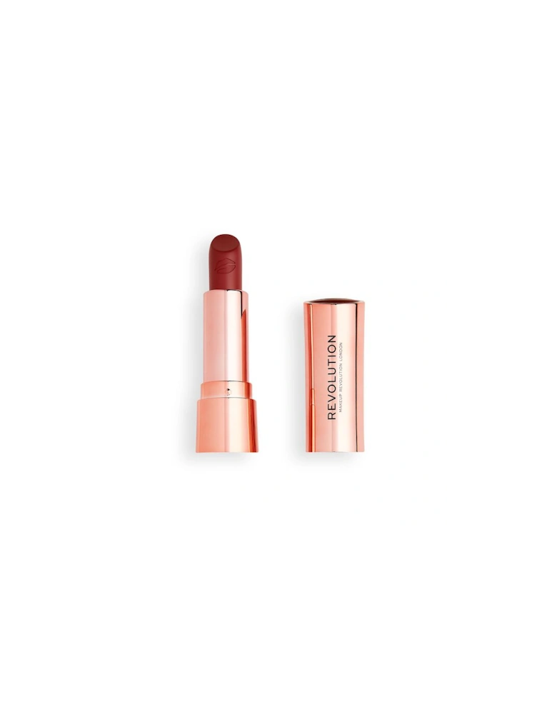 Satin Kiss Lipstick Rosé Muted Red