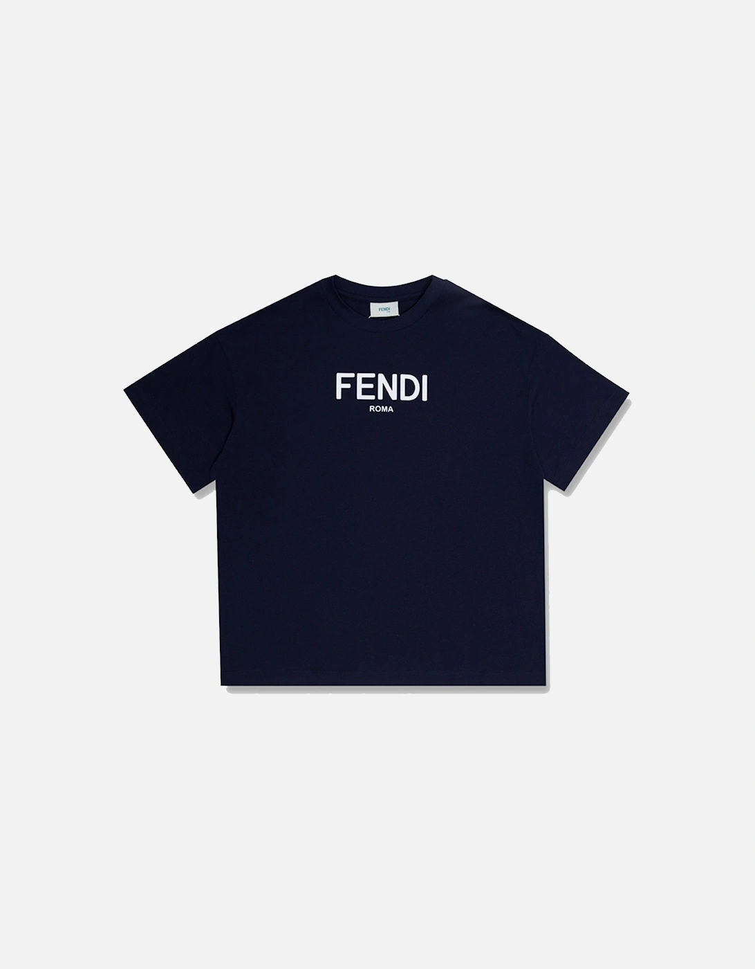 Boys T-Shirt Logo Navy, 4 of 3