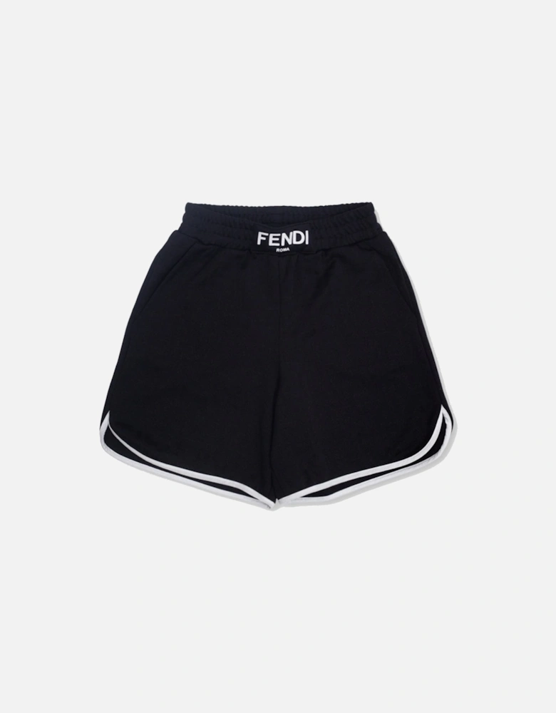 Girls Logo Shorts Black