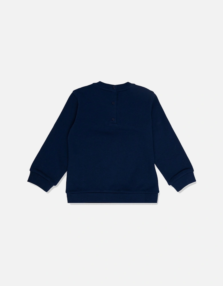 Baby Boys Logo Sweatshirt Navy Blue