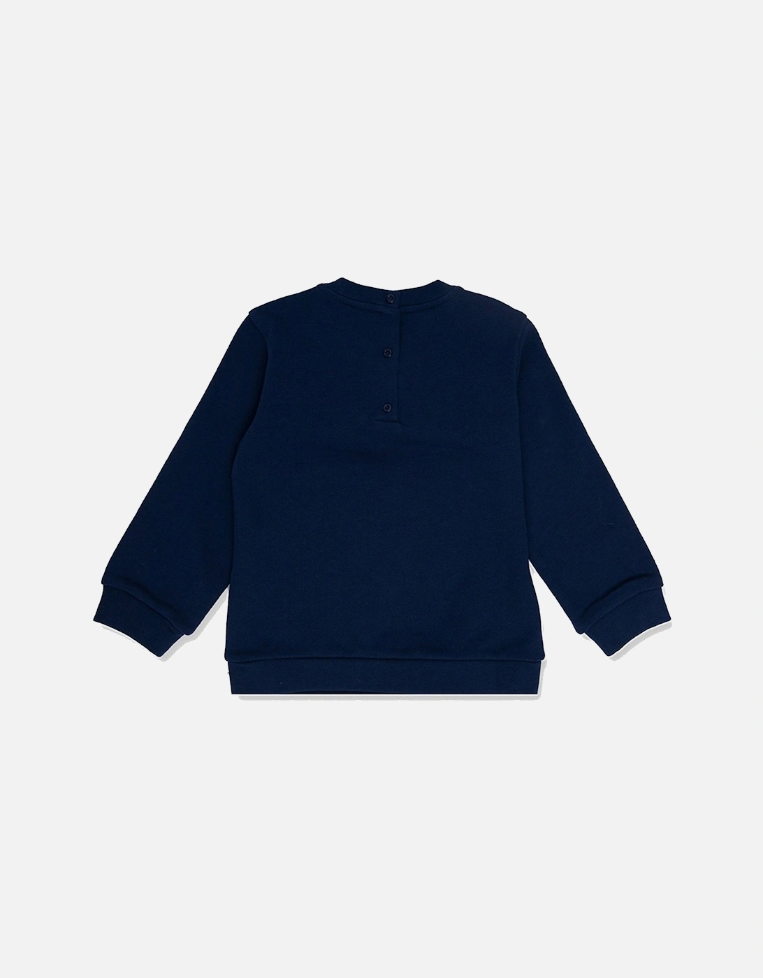Baby Boys Logo Sweatshirt Navy Blue