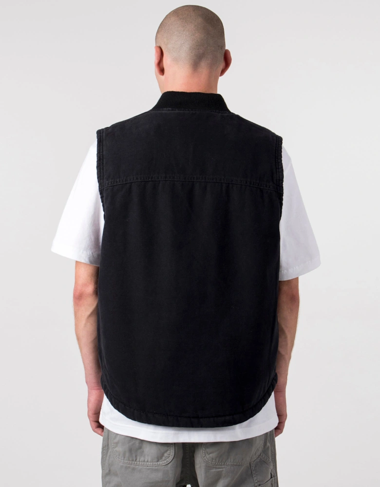 Relaxed Fit Duck Canvas Gilet
