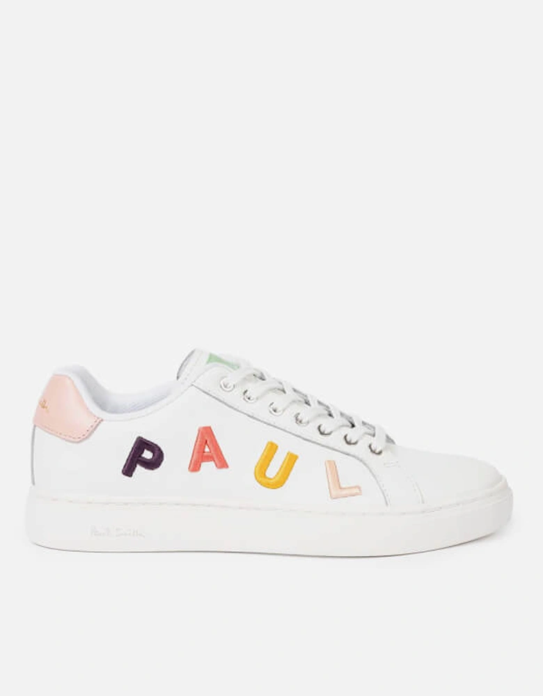 Women's Lapin Letters Leather Trainers