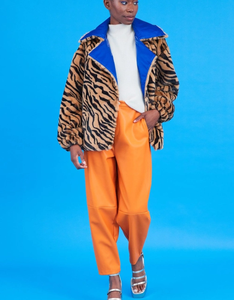 Reversible Animal Print Jacket