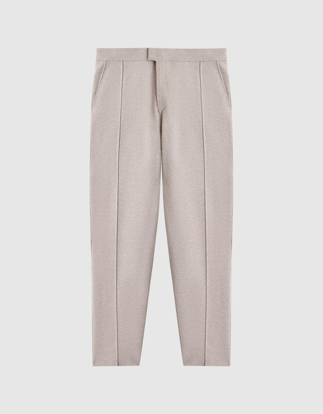 Knitted Front Seam Trousers, 2 of 1
