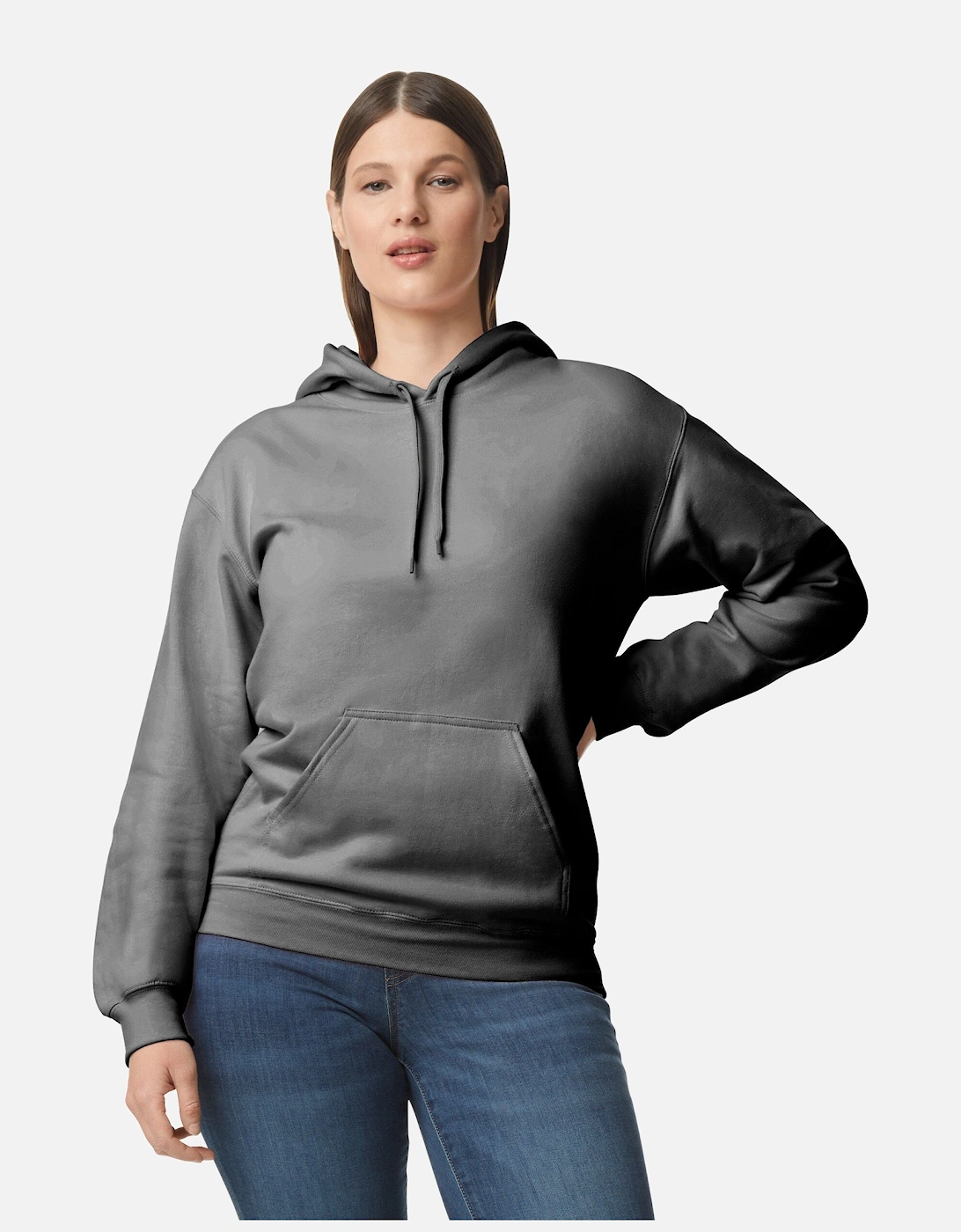 Unisex Adult Softstyle Fleece Midweight Hoodie, 4 of 3