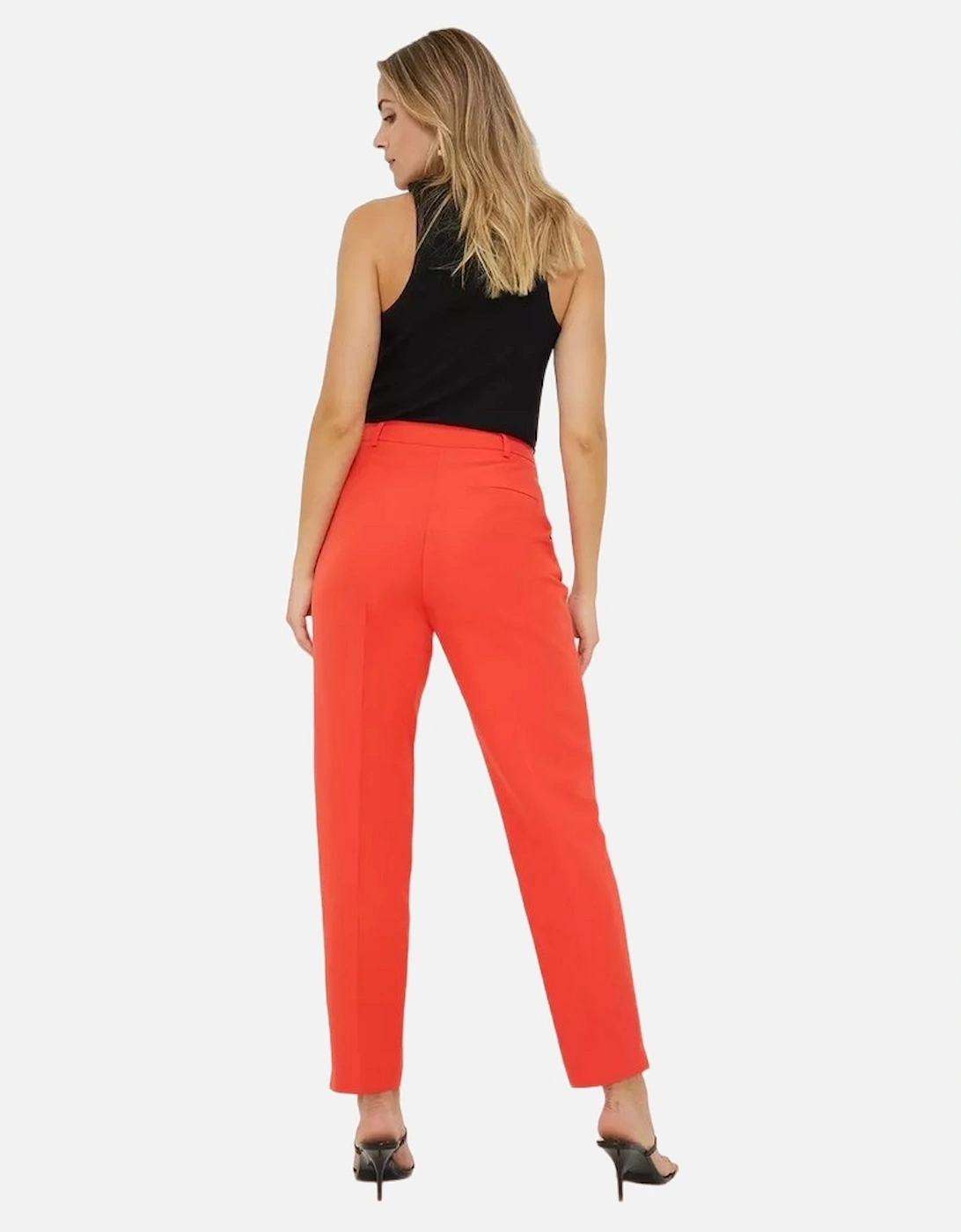 Womens/Ladies Tall Ankle Grazer Trousers