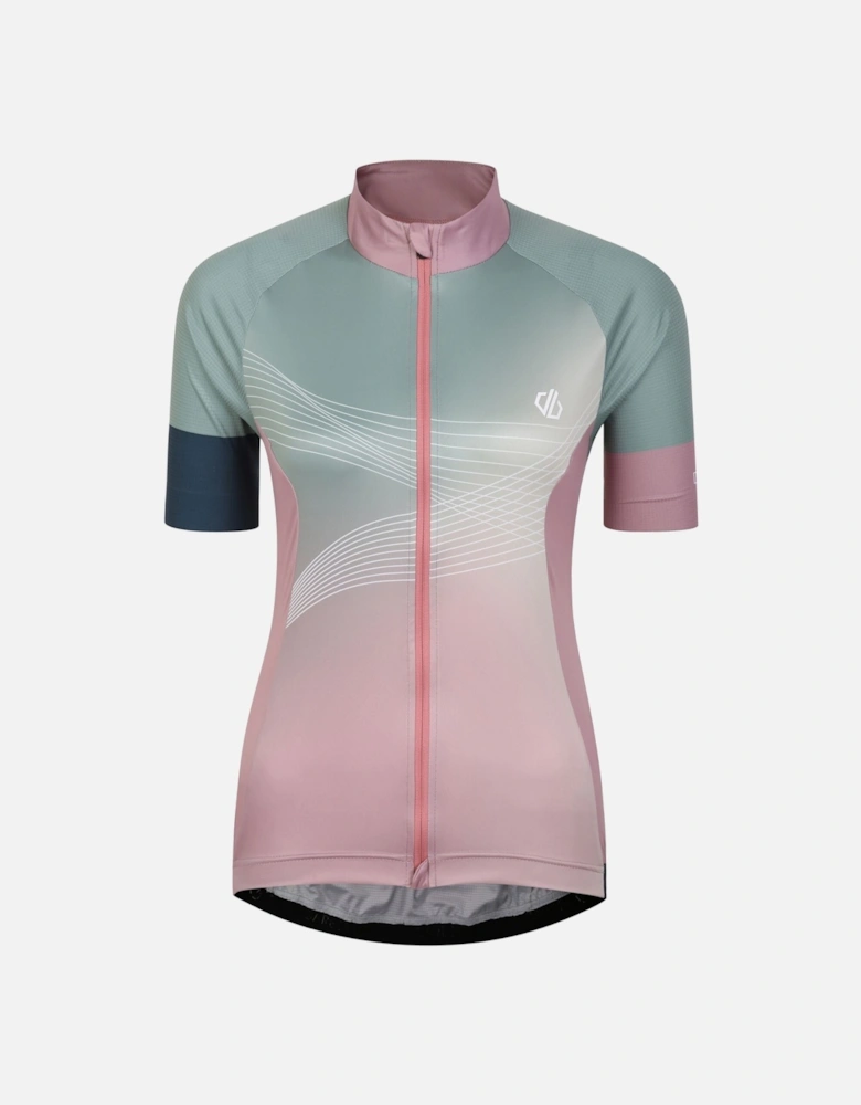 Womens/Ladies Stimulus AEP Full Zip Cycling Jersey