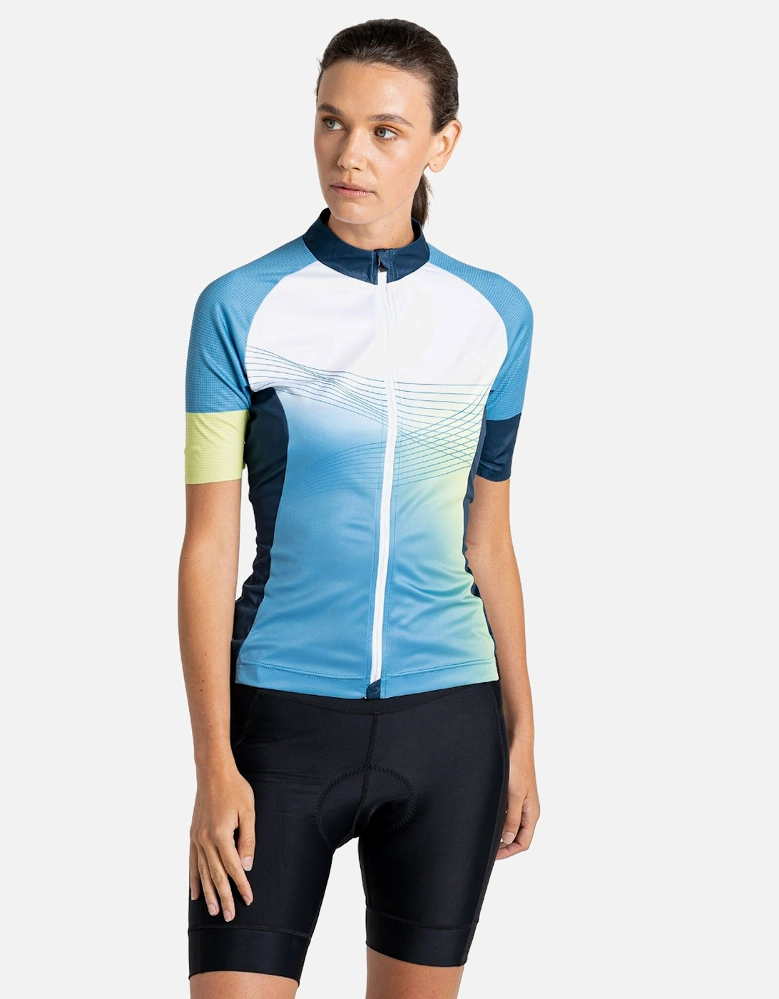 Womens/Ladies Stimulus AEP Full Zip Cycling Jersey, 6 of 5