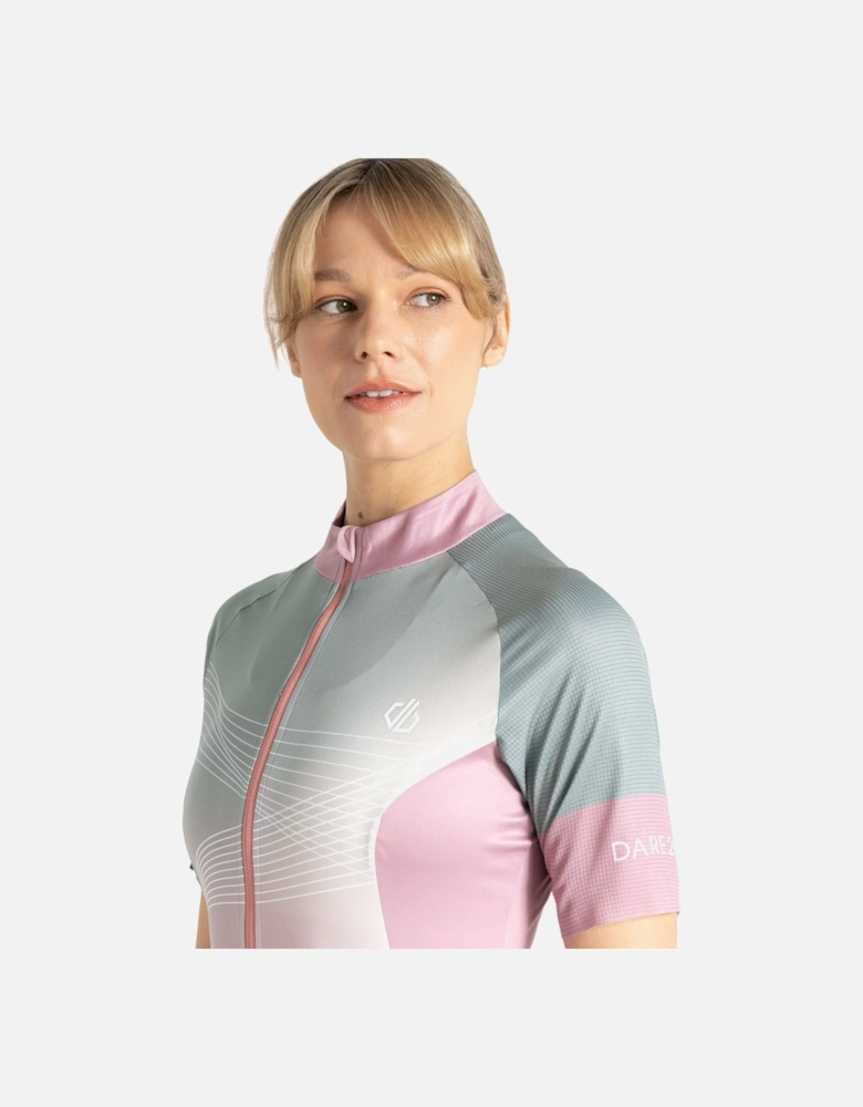 Womens/Ladies Stimulus AEP Full Zip Cycling Jersey