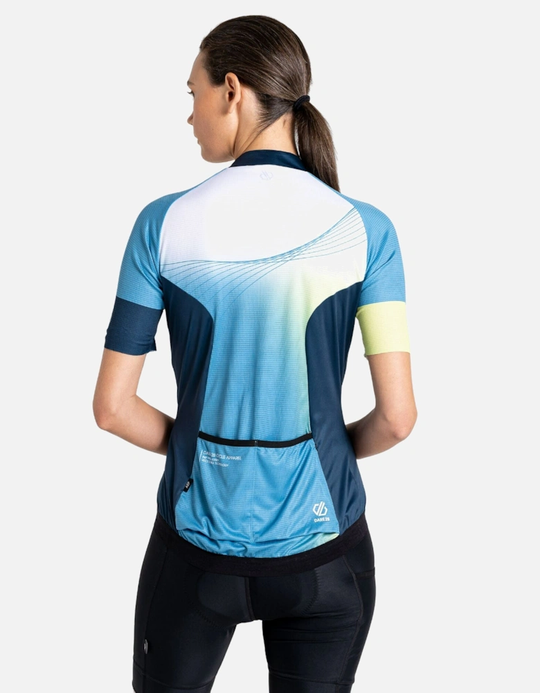 Womens/Ladies Stimulus AEP Full Zip Cycling Jersey